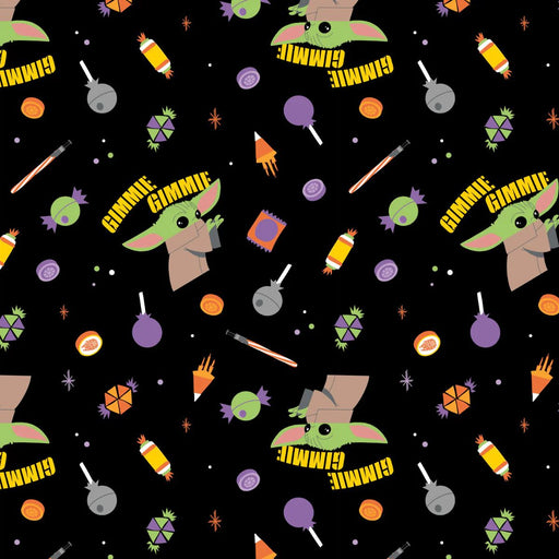 EZ Fabric / Touch Textiles - Minky Licensed Direct - Choice FabricsDS-94079-071 - Star Wars The Mandalorian - Gimme Candy