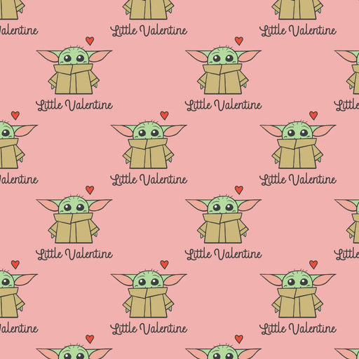 EZ Fabric / Touch Textiles - Minky Licensed Direct - Choice FabricsDS-94080-072 - Star Wars The Mandalorian - Little Valentine