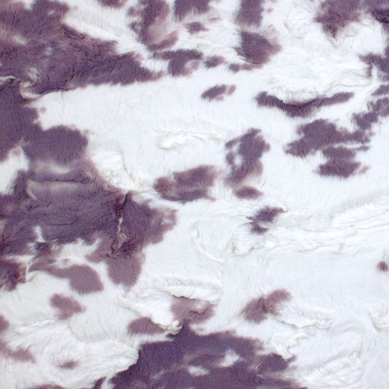 EZ Fabric / Touch Textiles - Spotted Appaloosa Luxe Snuggle Direct - Choice FabricsDS-94090-004 - Spotted Appaloosa Luxe Snuggle Elderberry
