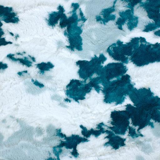 EZ Fabric / Touch Textiles - Spotted Appaloosa Luxe Snuggle Direct - Choice FabricsDS-94090-008 - Spotted Appaloosa Luxe Snuggle Ocean Rain