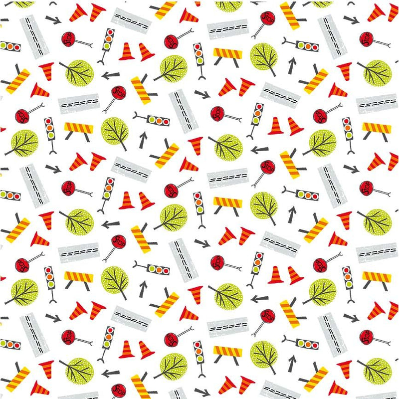 Michael Miller Fabrics - Michael Miller Prints Direct - Choice FabricsDS-95527-001 - CX10589-WHIT-D