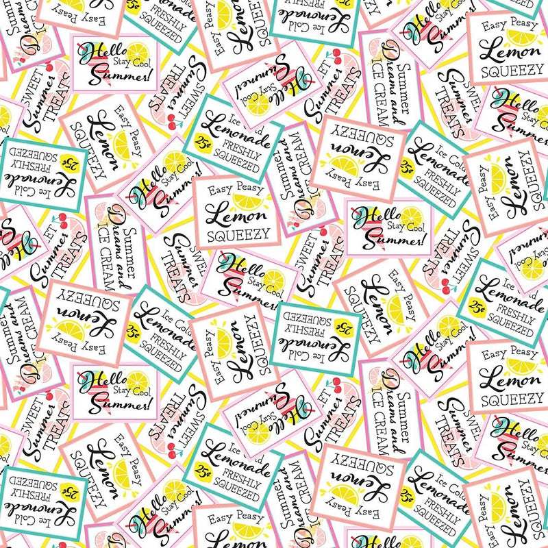 Michael Miller Fabrics - Michael Miller Prints Direct - Choice FabricsDS-95567-001 - CX11174-WHIT-D