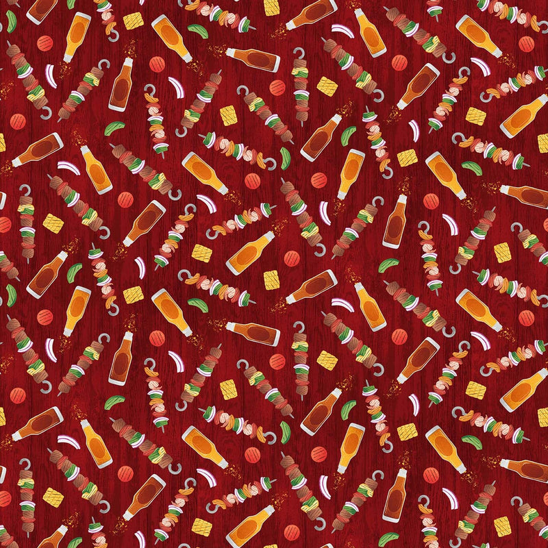 Michael Miller Fabrics - Michael Miller Prints Direct - Choice FabricsDS-95670-001 - DC11224-REDX-D