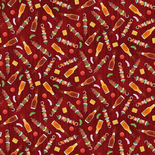 Michael Miller Fabrics - Michael Miller Prints Direct - Choice FabricsDS-95670-001 - DC11224-REDX-D
