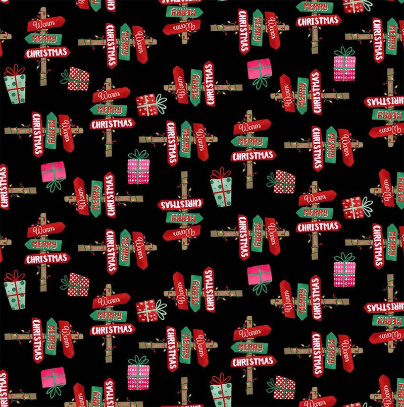 Michael Miller Fabrics - Michael Miller Prints Direct - Choice FabricsDS-95686-001 - DC11386-BLAC-D