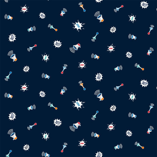 Michael Miller Fabrics - Michael Miller Prints Direct - Choice FabricsDS-95742-001 - DCX10468-NAVY-D