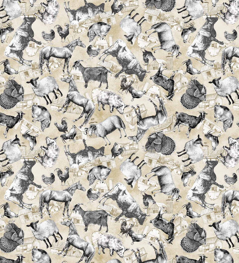 Michael Miller Fabrics - Michael Miller Prints Direct - Choice FabricsDS-95828-001 - DCX11934-ECRU-D