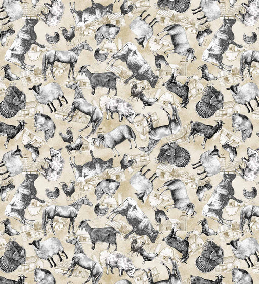 Michael Miller Fabrics - Michael Miller Prints Direct - Choice FabricsDS-95828-001 - DCX11934-ECRU-D