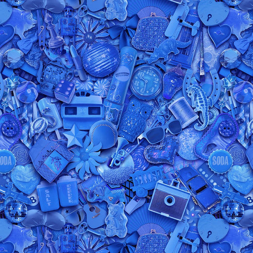 Michael Miller Fabrics - Michael Miller Prints Direct - Choice FabricsDS-95866-001 - DDC11577-BLUE-D