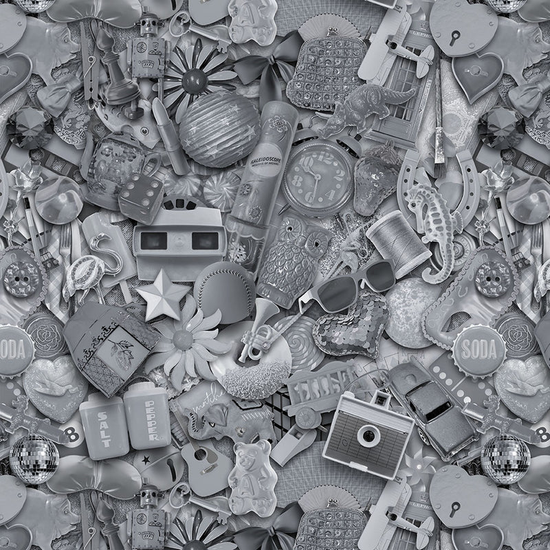 Michael Miller Fabrics - Michael Miller Prints Direct - Choice FabricsDS-95868-001 - DDC11577-GRAY-D