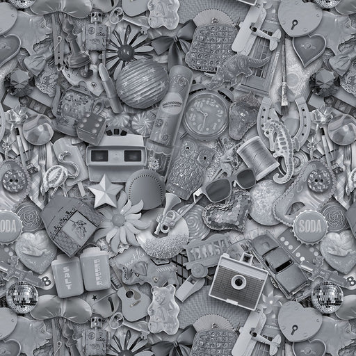 Michael Miller Fabrics - Michael Miller Prints Direct - Choice FabricsDS-95868-001 - DDC11577-GRAY-D