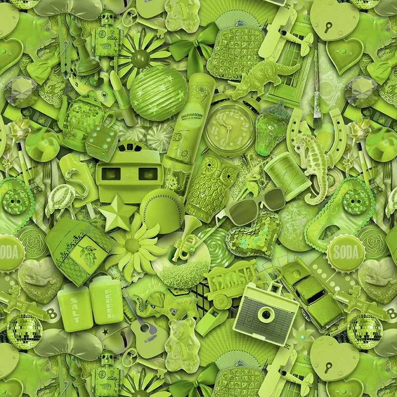 Michael Miller Fabrics - Michael Miller Prints Direct - Choice FabricsDS-95870-001 - DDC11577-LIME-D