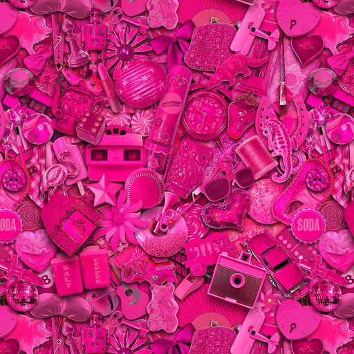 Michael Miller Fabrics - Michael Miller Prints Direct - Choice FabricsDS-95872-001 - DDC11577-PINK-D