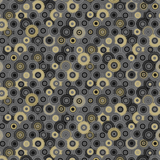 Michael Miller Fabrics - Michael Miller Prints Direct New - Choice FabricsDS-95972-001 - CM11853-BLAC-D
