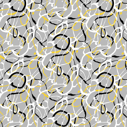 Michael Miller Fabrics - Michael Miller Prints Direct New - Choice FabricsDS-95991-001 - CX11815-GRAY-D