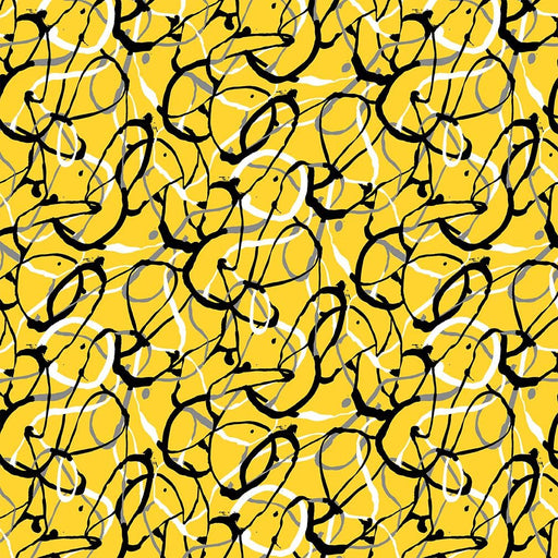 Michael Miller Fabrics - Michael Miller Prints Direct New - Choice FabricsDS-95993-001 - CX11815-YELL-D