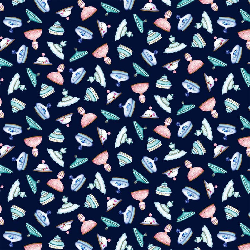 Michael Miller Fabrics - Michael Miller Prints Direct New - Choice FabricsDS-96123-001 - DCX11868-NAVY-D