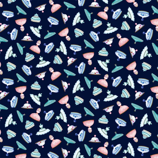 Michael Miller Fabrics - Michael Miller Prints Direct New - Choice FabricsDS-96123-001 - DCX11868-NAVY-D