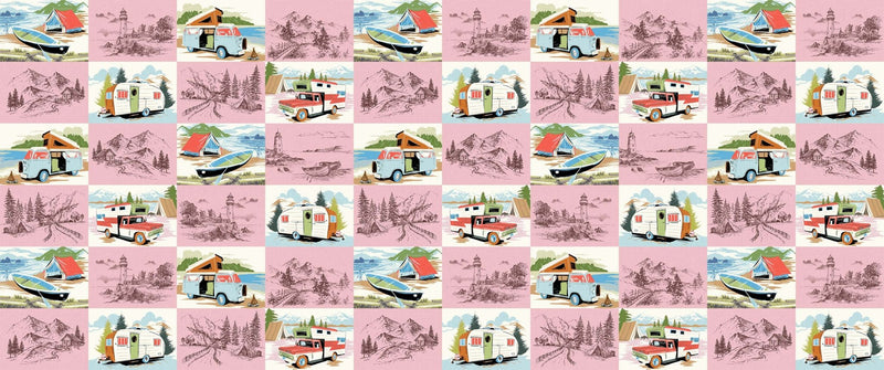 Michael Miller Fabrics - Michael Miller Prints Direct New - Choice FabricsDS-96223-001 - DCX12085-PINK-D