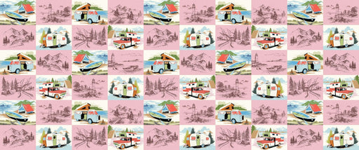 Michael Miller Fabrics - Michael Miller Prints Direct New - Choice FabricsDS-96223-001 - DCX12085-PINK-D