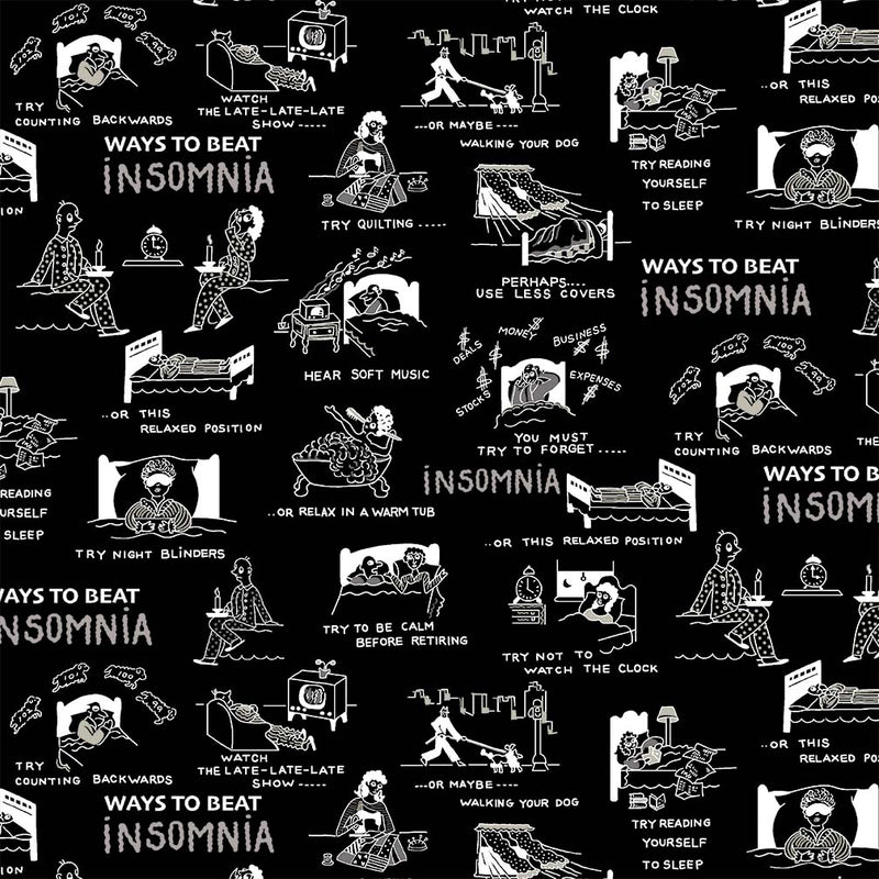 Michael Miller Fabrics - Michael Miller Prints Direct New - Choice FabricsDS-96302-001 - DCX12251-BLAC-D