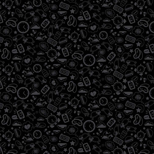 Michael Miller Fabrics - Michael Miller Prints Direct New - Choice FabricsDS-96304-001 - DCX12252-BLAC-D