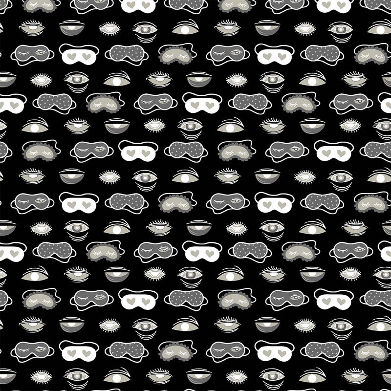 Michael Miller Fabrics - Michael Miller Prints Direct New - Choice FabricsDS-96306-001 - DCX12253-BLAC-D
