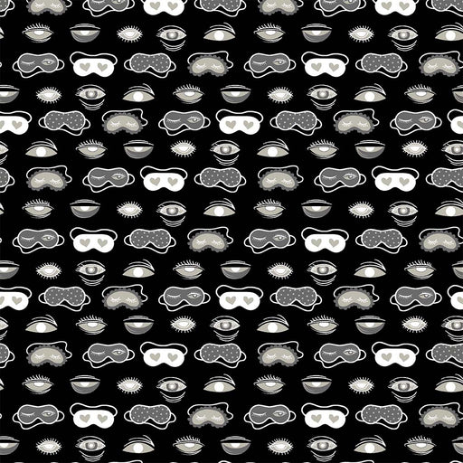 Michael Miller Fabrics - Michael Miller Prints Direct New - Choice FabricsDS-96306-001 - DCX12253-BLAC-D
