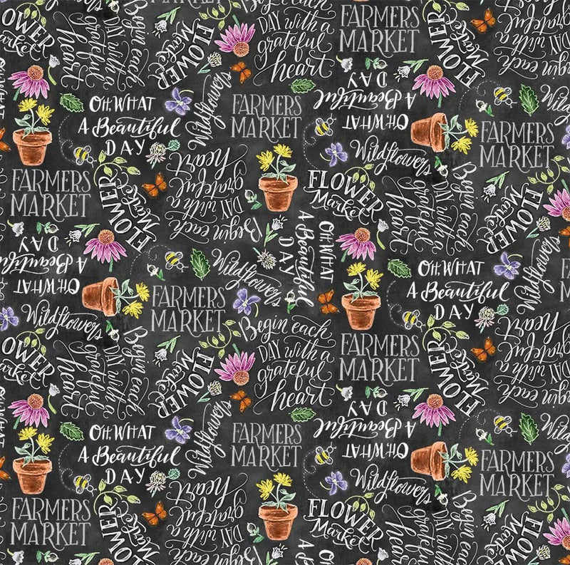 Michael Miller Fabrics - Michael Miller Prints Direct New - Choice FabricsDS-96335-001 - DDC11823-BLAC-D