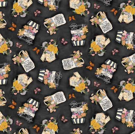Michael Miller Fabrics - Michael Miller Prints Direct New - Choice FabricsDS-96337-001 - DDC11825-BLAC-D