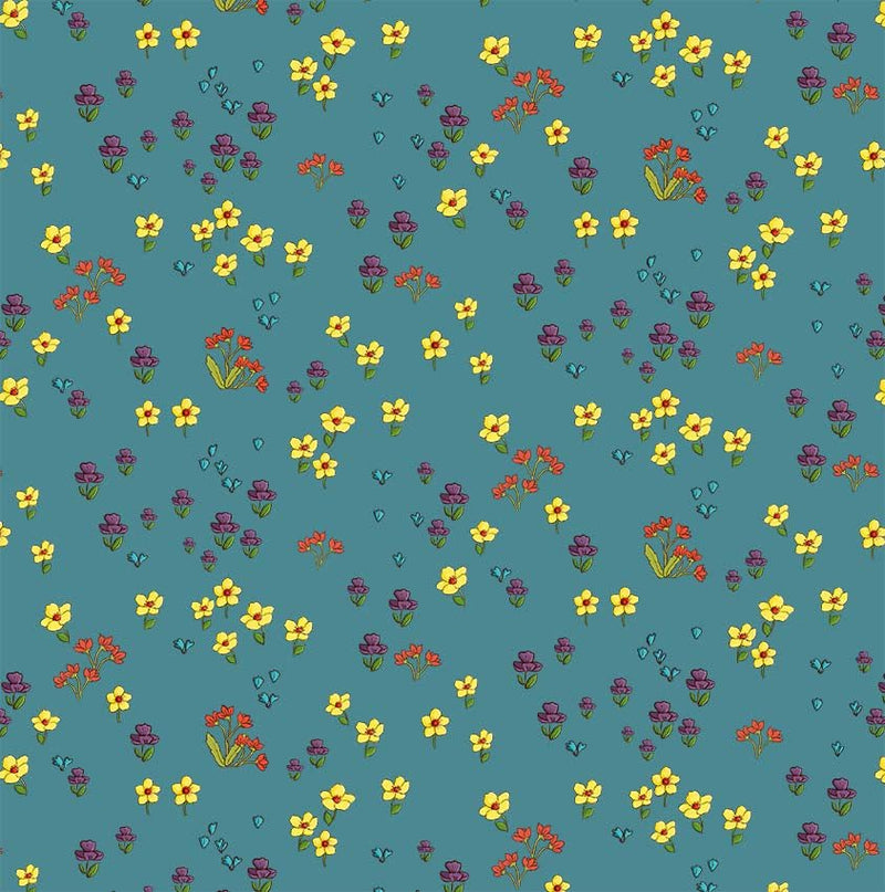 Michael Miller Fabrics - Michael Miller Prints Direct New - Choice FabricsDS-96346-001 - DDC11876-AZUR-D