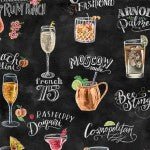 Michael Miller Fabrics - Michael Miller Prints Direct New - Choice FabricsDS-96419-001 - DDC12091-BLAC-D