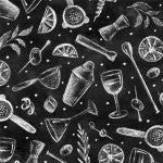 Michael Miller Fabrics - Michael Miller Prints Direct New - Choice FabricsDS-96424-001 - DDC12095-BLAC-D