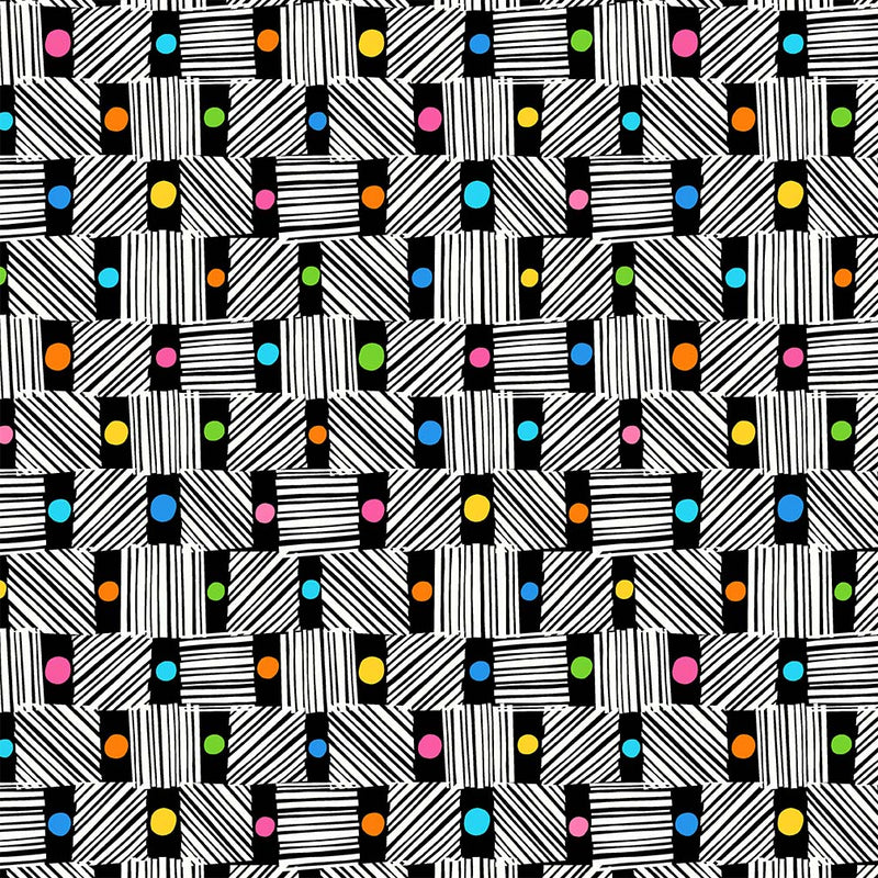 Michael Miller Fabrics - Michael Miller Prints Direct New - Choice FabricsDS-96482-001 - DDC12171-BLAC-D