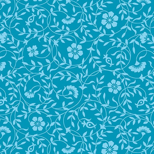 Benartex LLC - Benartex Prints Direct - Blooming Crystals - Choice FabricsDS-99074-001 - 17193-50