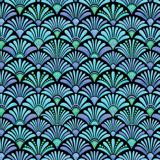 Benartex LLC - Benartex Prints Direct - Blooming Crystals - Choice FabricsDS-99077-001 - 17191-50