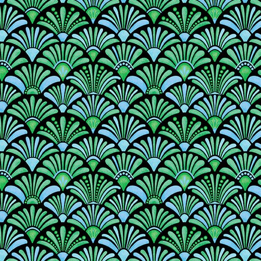 Benartex LLC - Benartex Prints Direct - Blooming Crystals - Choice FabricsDS-99079-001 - 17191-40