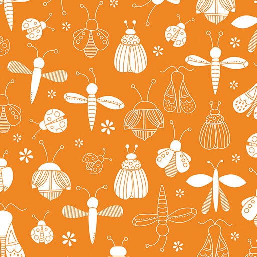 Benartex LLC - Benartex Prints Direct - Lucky Bugs - Choice FabricsDS-99405-001 - 16557-37