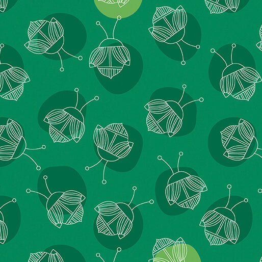 Benartex LLC - Benartex Prints Direct - Lucky Bugs - Choice FabricsDS-99408-001 - 16556-45