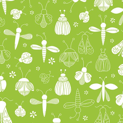 Benartex LLC - Benartex Prints Direct - Lucky Bugs - Choice FabricsDS-99410-001 - 16557-43