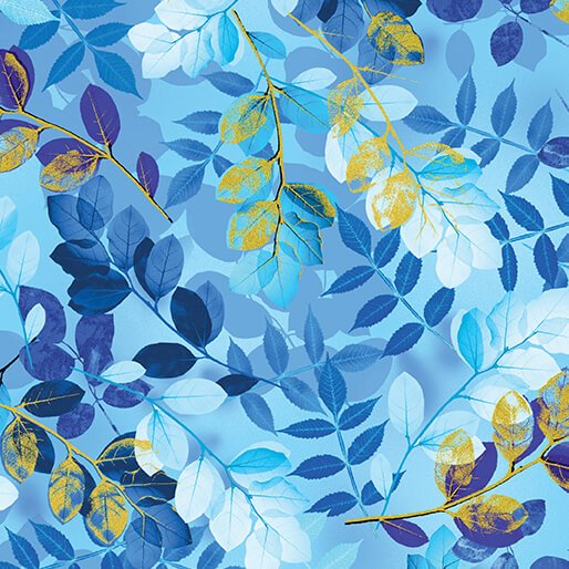 Benartex LLC - Benartex Prints Direct - Metallic Impressions - Choice FabricsDS-99452-001 - 14064M-50
