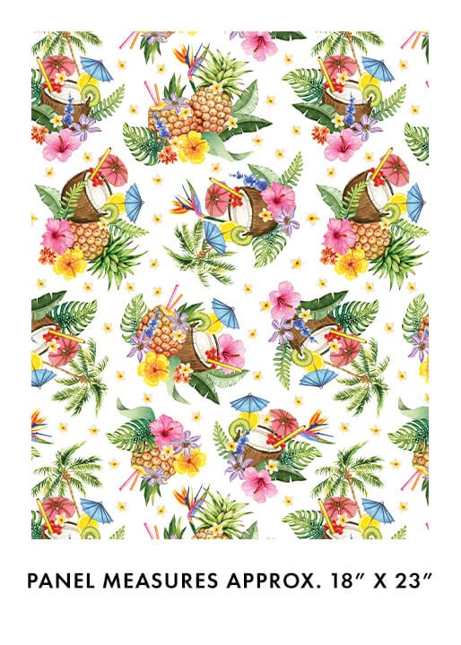 Benartex LLC - Benartex Prints Direct - Paradise Awaits - Choice FabricsDS-99510-001 - 14852-09