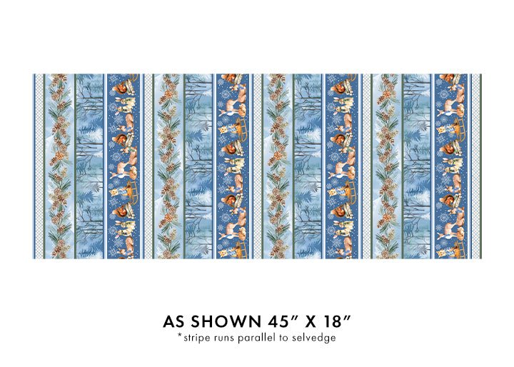 Benartex LLC - Benartex Prints Direct - Woodland Wonderland - Choice FabricsDS-99715-001 - 14991-55