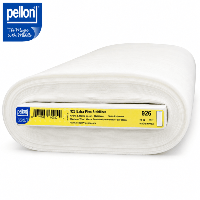 Pellon® 926 Sew-In Extra-Firm Stabilizer – White – 20" x 10 Yard Bolt - Choice FabricsDS926-B10