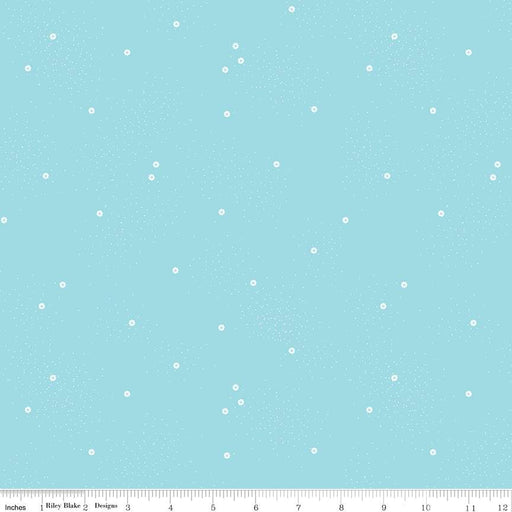 Dainty Daisy Waterfall Cotton Wideback Fabric per yard - Choice FabricsWB665-WATERFALL