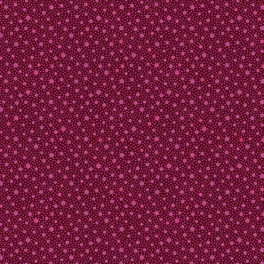 Dapple Dot Crimson Affinity Cotton 44"/45" Fabric Per Yard - Choice Fabrics16689-19
