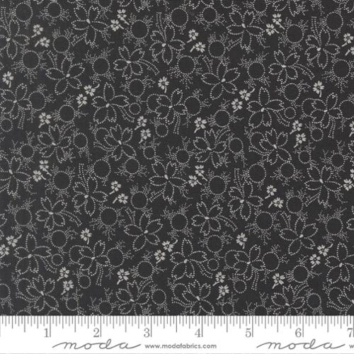Dark Blue Arabesque Wonder Midnight Cotton 44"/45" Fabric Per Yard - Choice Fabrics33835-17