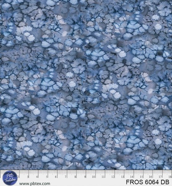 Dark Blue Frost FROS-6064-DB Cotton 44/45 Fabric Per Yard - Choice FabricsFROS-6064-DB
