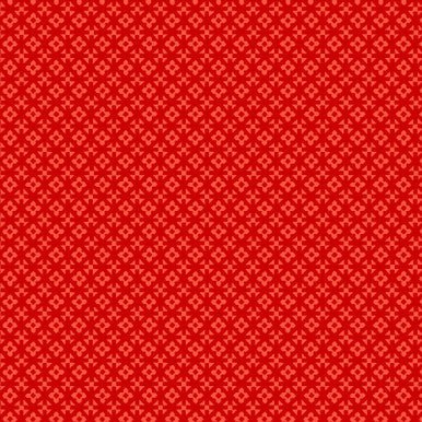 Deep Red Lattice Colorblock Party 43/44" Cotton Fabric Per Yard - Choice FabricsMAS11145-R