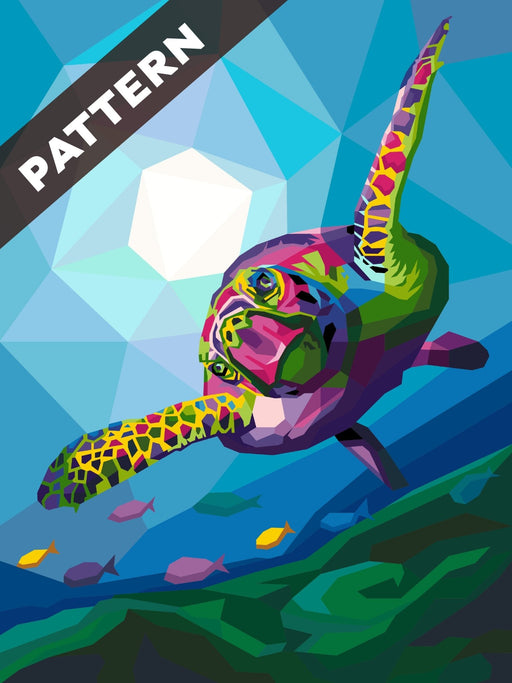 Deep Dive Pattern - Choice FabricsPT036